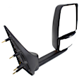 Towing Mirror, Power Adjust, Non-Heated, Manual Folding, Paintable, In-housing Signal Light, No Memory, No Puddle Light, No Auto-Dim, No Blind Spot Feature