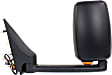 Driver and Passenger Side Towing Mirror, Power Adjust, Non-Heated, Manual Folding, Paintable, In-housing Signal Light, No Memory, No Puddle Light, No Auto-Dim, No Blind Spot Feature