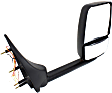 Driver and Passenger Side Towing Mirror, Manual Adjust, Non-Heated, Manual Folding, Paintable, In-housing Signal Light, No Memory, No Puddle Light, No Auto-Dim, No Blind Spot Feature