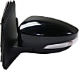 Driver and Passenger Side Mirrors, Power, Heated, Manual Folding, Paintable, In-housing Signal Light, with Memory, with Puddle Light, No Auto-Dimming, with Blind Spot Detection in Glass