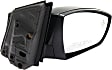 Driver and Passenger Side Mirrors, Power, Heated, Manual Folding, Paintable, In-housing Signal Light, with Memory, with Puddle Light, No Auto-Dimming, with Blind Spot Detection in Glass