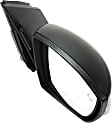 Driver and Passenger Side Mirrors, Power, Heated, Manual Folding, Paintable, In-housing Signal Light, with Memory, with Puddle Light, No Auto-Dimming, with Blind Spot Detection in Glass