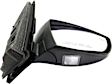 Driver and Passenger Side Mirrors, Power, Heated, Manual Folding, Paintable, In-housing Signal Light, with Memory, with Puddle Light, No Auto-Dimming, with Blind Spot Detection in Glass