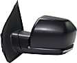 2016 Ford F-150 - Driver and Passenger Side Mirror, Power Adjust, Heated, Textured Black, Manual Folding, In-housing Signal Light, With Blind Spot Detection in Glass, Without Memory Recall, No Puddle Light, No Auto-Dimming, Crew Cab Pickup