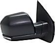 2016 Ford F-150 - Driver and Passenger Side Mirror, Power Adjust, Heated, Textured Black, Manual Folding, In-housing Signal Light, With Blind Spot Detection in Glass, Without Memory Recall, No Puddle Light, No Auto-Dimming, Crew Cab Pickup