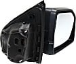 2016 Ford F-150 - Driver and Passenger Side Mirror, Power Adjust, Heated, Textured Black, Manual Folding, In-housing Signal Light, With Blind Spot Detection in Glass, Without Memory Recall, No Puddle Light, No Auto-Dimming, Crew Cab Pickup