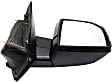 2016 Ford F-150 - Driver and Passenger Side Mirror, Power Adjust, Heated, Textured Black, Manual Folding, In-housing Signal Light, With Blind Spot Detection in Glass, Without Memory Recall, No Puddle Light, No Auto-Dimming, Crew Cab Pickup