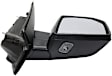 Mirror, Power Adjust, Heated, Power Folding, Paintable, In-housing Signal Light, With Memory, With Puddle Light, No Auto-Dim, With Blind Spot Detection in Glass