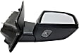 2016 Ford F-150 - Driver and Passenger Side Mirror, Power Adjust, Heated, Paintable, Power Folding, In-housing Signal Light, With Blind Spot Detection in Glass, With Memory, With Puddle Light, No Auto-Dimming