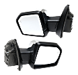 Driver and Passenger Side Mirrors, Power, Heated, Power Folding, Signal Light, BSD, Memory, Puddle Light, Chrome, No Auto-Dimming
