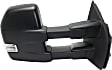 2018 Ford F-150 King Ranch - Driver and Passenger Side Towing Mirror, Power Adjust, Heated, Textured Black, Power Folding, In-housing Signal Light, With Blind Spot Detection in Glass, With Memory, With Puddle Light, No Auto-Dimming