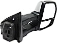 2018 Ford F-150 - Driver and Passenger Side Towing Mirror, Power Adjust, Heated, Chrome, Power Folding, In-housing Signal Light, With Blind Spot Detection in Glass, With Memory, With Puddle Light, No Auto-Dimming, Extended Cab Pickup