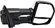 2018 Ford F-150 - Driver and Passenger Side Towing Mirror, Power Adjust, Heated, Chrome, Power Folding, In-housing Signal Light, With Blind Spot Detection in Glass, With Memory, With Puddle Light, No Auto-Dimming, Extended Cab Pickup