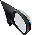 Crew Cab Pickup Driver and Passenger Side Mirror, Power Adjust, Non-Heated, Manual Folding, Chrome, In-housing Signal Light, No Memory, No Puddle Light, No Auto-Dim, No Blind Spot Feature