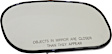 Driver and Passenger Side Mirror Glass, Non-Heated, No Blind Spot Feature