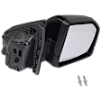 Mirror, Power Adjust, Heated, Power Folding, Paintable, In-housing Signal Light, With Memory, With Puddle Light, No Auto-Dim, With Blind Spot Detection in Glass