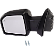 Driver and Passenger Side Mirror, Power Adjust, Heated, Power Folding, Paintable, In-housing Signal Light, With Memory, With Puddle Light, No Auto-Dim, With Blind Spot Detection in Glass