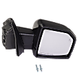 Driver and Passenger Side Mirror, Power Adjust, Heated, Power Folding, Paintable, In-housing Signal Light, With Memory, With Puddle Light, No Auto-Dim, With Blind Spot Detection in Glass