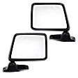 Driver and Passenger Side Mirrors, Manual Adjust, Manual Folding, Non-Heated, Paintable, No Signal Light, No Memory, No Puddle Light, No Auto-Dimming, No Blind Spot Feature