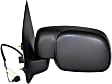 2000 Ford Excursion - Driver and Passenger Side Mirror, Power Adjust, Heated, Textured Black, Manual Folding, No Signal Light, No Blind Spot Feature, Without Memory Recall, No Puddle Light, No Auto-Dimming