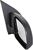 2000 Ford Excursion - Driver and Passenger Side Mirror, Power Adjust, Heated, Textured Black, Manual Folding, No Signal Light, No Blind Spot Feature, Without Memory Recall, No Puddle Light, No Auto-Dimming