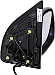 2000 Ford Excursion - Driver and Passenger Side Mirror, Power Adjust, Heated, Textured Black, Manual Folding, No Signal Light, No Blind Spot Feature, Without Memory Recall, No Puddle Light, No Auto-Dimming