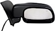 2000 Ford Excursion - Driver and Passenger Side Mirror, Power Adjust, Heated, Textured Black, Manual Folding, No Signal Light, No Blind Spot Feature, Without Memory Recall, No Puddle Light, No Auto-Dimming