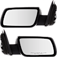 Driver and Passenger Side Mirrors, Power Adjust, Manual Folding, Non-Heated, Textured Black, No Signal Light, No Memory, No Puddle Light, No Auto-Dimming, No Blind Spot Feature