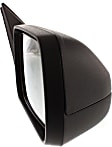 Driver and Passenger Side Mirrors, Power Adjust, Manual Folding, Non-Heated, Textured Black, No Signal Light, No Memory, No Puddle Light, No Auto-Dimming, No Blind Spot Feature