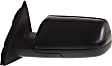 2011 Ford Flex Titanium - Driver and Passenger Side Mirror, Power Adjust, Heated, Paintable, Manual Folding, No Signal Light, No Blind Spot Feature, No Memory, No Puddle Light, No Auto-Dimming