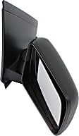 Driver and Passenger Side Mirror, Power Adjust, Heated, Manual Folding, Textured Black, No Signal Light, No Memory, No Puddle Light, No Auto-Dim, No Blind Spot Feature