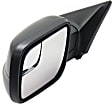 2018 Ford Explorer - Driver and Passenger Side Mirror, Power Adjust, Non-Heated, Textured Black, Manual Folding, No Signal Light, With Blind Spot Glass, No Memory, No Puddle Light, No Auto-Dimming