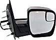 2014 Ford E-250 - Driver and Passenger Side Mirror, Power Adjust, Non-Heated, Textured Black, Manual Folding, No Signal Light, No Blind Spot Feature, No Memory, No Puddle Light, No Auto-Dimming