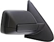 2011 Ford Expedition - Driver and Passenger Side Mirror, Power Adjust, Heated, Textured Black, Non-Folding, In-housing Signal Light, No Blind Spot Feature, With Memory, With Puddle Light, No Auto-Dimming