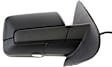 2011 Ford Expedition - Driver and Passenger Side Mirror, Power Adjust, Heated, Textured Black, Non-Folding, In-housing Signal Light, No Blind Spot Feature, With Memory, With Puddle Light, No Auto-Dimming