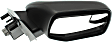 Driver and Passenger Side Mirrors, Power, Non-Heated, Textured Black, Manual Folding, No Signal Light, with Blind Spot Glass, No Memory, No Puddle Light, No Auto-Dimming
