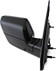 2005 Ford F-150 - Driver and Passenger Side Mirror, Power Adjust, Heated, Textured Black, Power Folding, In-housing Signal Light, No Blind Spot Feature, No Memory, With Puddle Light, No Auto-Dimming