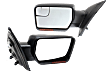 Driver and Passenger Side Mirror, Power Adjust, Heated, Power Folding, Paintable, In-housing Signal Light, With Memory, With Puddle Light, No Auto-Dimming