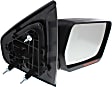 Driver and Passenger Side Mirror, Power Adjust, Heated, Power Folding, Paintable, In-housing Signal Light, With Memory, With Puddle Light, No Auto-Dimming
