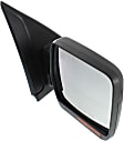 Driver and Passenger Side Mirror, Power Adjust, Heated, Power Folding, Paintable, In-housing Signal Light, With Memory, With Puddle Light, No Auto-Dimming