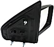 2014 Ford F-150 XLT - Driver and Passenger Side Mirror, Power Adjust, Non-Heated, Textured Black, Manual Folding, No Signal Light, Driver Side - With Blind Spot Detection in Glass; Passenger Side - No Blind Spot Feature, No Memory, No Puddle Light, No Auto-D