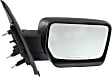 Driver and Passenger Side Mirror, Manual Adjust, Non-Heated, Manual Folding, Textured Black, No Signal Light, No Memory, No Puddle Light, No Auto-Dim, No Blind Spot Feature