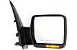 2009-2010 Ford F-150 - Driver and Passenger Side Mirror, Power Adjust, Heated, Power Folding, Chrome, In-housing Signal Light, With Memory, With Puddle Light, No Auto-Dimming, No Blind Spot Feature