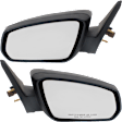Driver and Passenger Side Mirrors, Power Adjust, Non-Folding, Non-Heated, With 1 Paintable and 1 Textured Black Cap, No Signal Light, Memory, Puddle Light, Auto-Dimming, and Blind Spot Feature