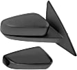 Driver and Passenger Side Mirrors, Power Adjust, Non-Folding, Non-Heated, With 1 Paintable and 1 Textured Black Cap, No Signal Light, Memory, Puddle Light, Auto-Dimming, and Blind Spot Feature