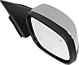 Driver and Passenger Side Mirror, Power Adjust, Heated, Manual Folding, Chrome, No Signal Light, With Memory, With Puddle Light, No Auto-Dim, No Blind Spot Feature