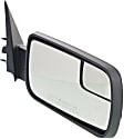 2016 Ford Flex SE - Driver and Passenger Side Mirror, Power Adjust, Non-Heated, Textured Black, Manual Folding, No Signal Light, With Blind Spot Glass, No Memory, No Puddle Light, No Auto-Dimming