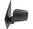 Driver and Passenger Side Mirror, Manual Adjust, Non-Heated, Manual Folding, Textured Black, No Signal Light, No Memory, No Puddle Light, No Auto-Dim, With Blind Spot Glass