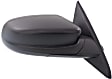 Driver and Passenger Side Mirror, Power Adjust, Non-Heated, Manual Folding, Textured Black, No Signal Light, No Memory, No Puddle Light, No Auto-Dimming, With Blind Spot Glass