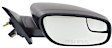 Driver and Passenger Side Mirror, Power Adjust, Non-Heated, Manual Folding, Textured Black, No Signal Light, No Memory, No Puddle Light, No Auto-Dimming, With Blind Spot Glass